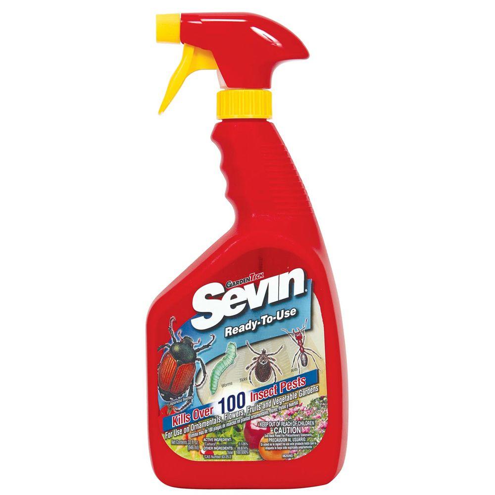 Sevin 32 oz. Ready-to-Use Bug Killer-100047720 - The Home Depot Sevin Ready To Use Sprayer Not Working