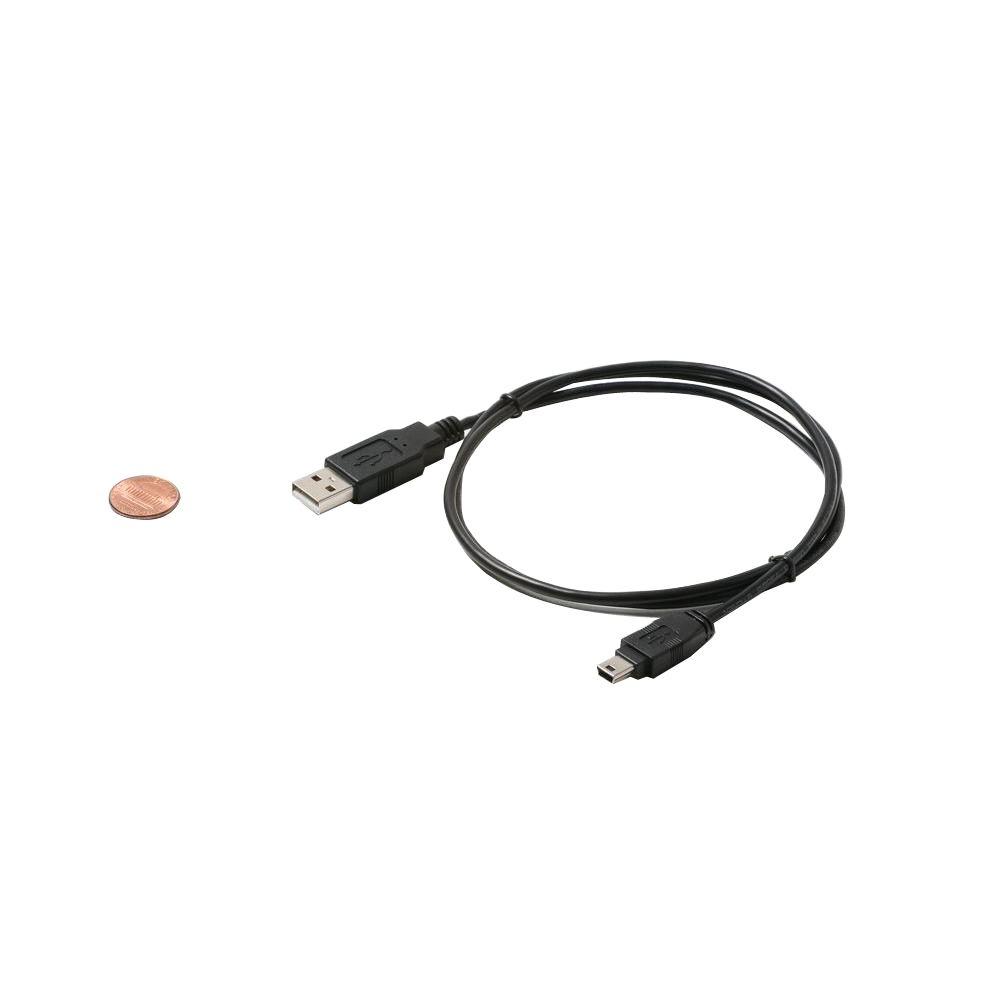 Steren 6 ft. USBA to Mini B 2.0 Computer Cable BlackST506516BK