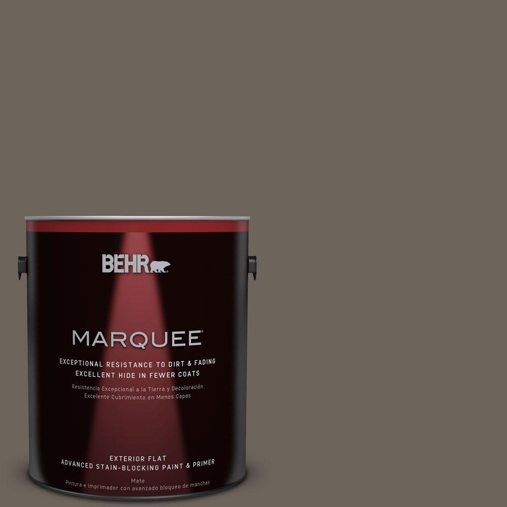 BEHR MARQUEE 1gal. N3606 Patio Stone Flat Exterior Paint445301