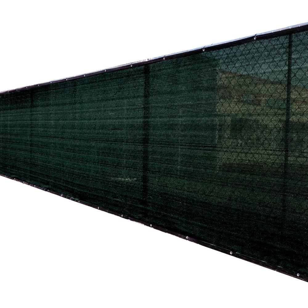 Fence4ever 68 In X 50 Ft Black Privacy Fence Screen Plastic Black Privacy Fence Screen Plastic Netting Mesh Fabric Cover With Reinforced Grommets For Garden