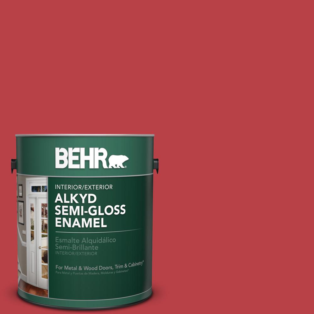 Behr 1 Gal Home Decorators Collection Hdc Md 16 Cherry Red Semi Home Decorators Collection Hdc Md 16 Cherry Red Semi