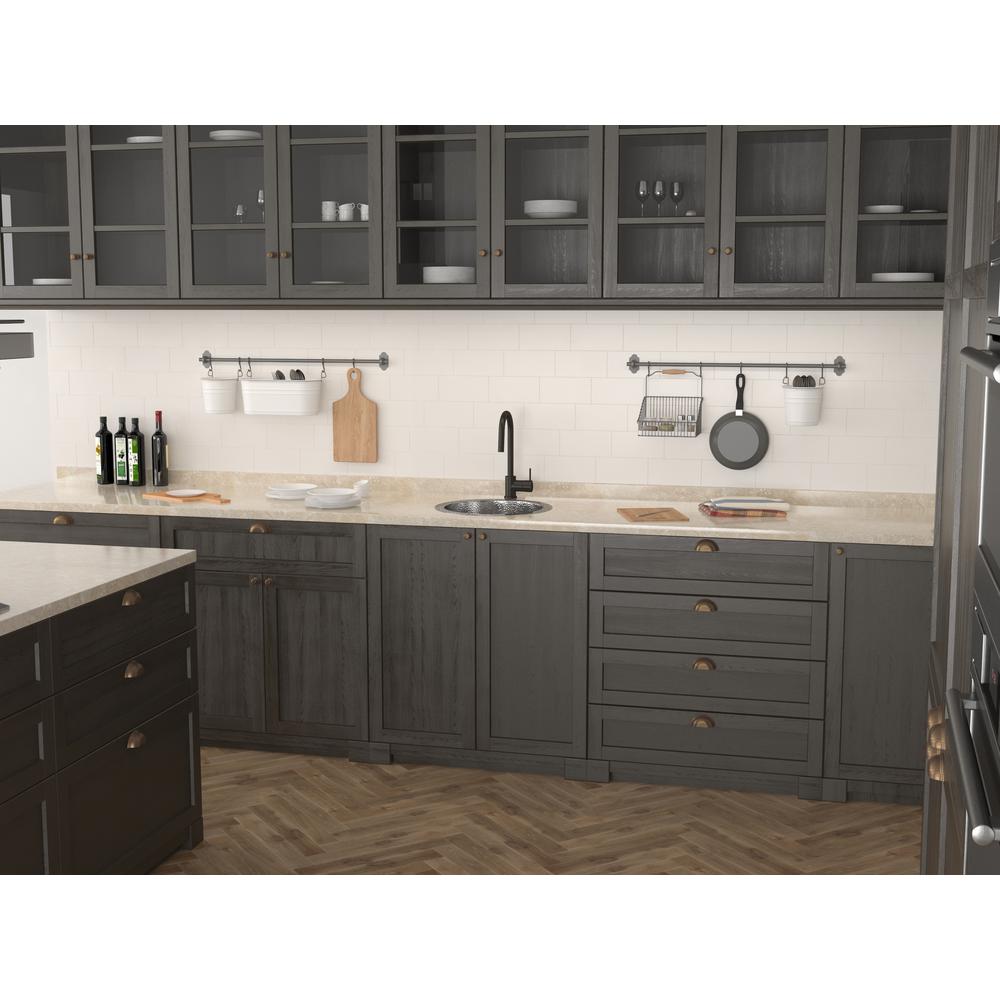 Anzzi Compass Drop In Handmade Copper 17 In 0 Hole Single Bowl