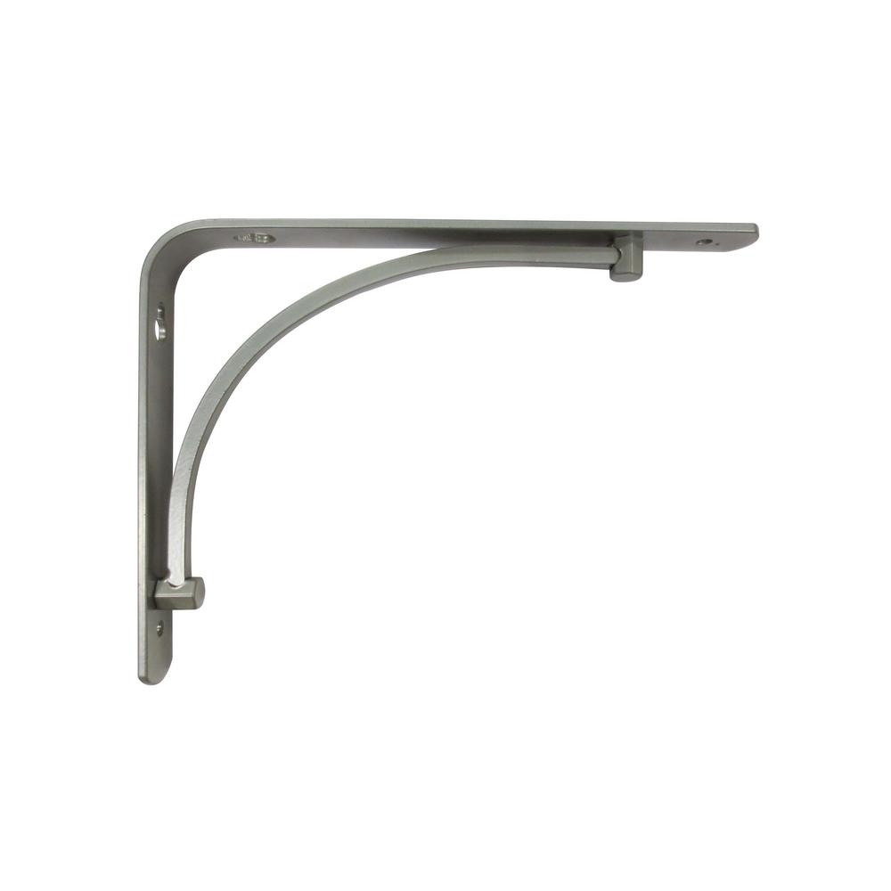 StyleWell 6 in. x 8 in. Satin Nickel Classic Arch