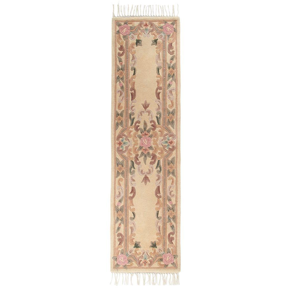 Home Decorators Collection Imperial Ivory 2 ft. 6 in. x 15 ft. Rug