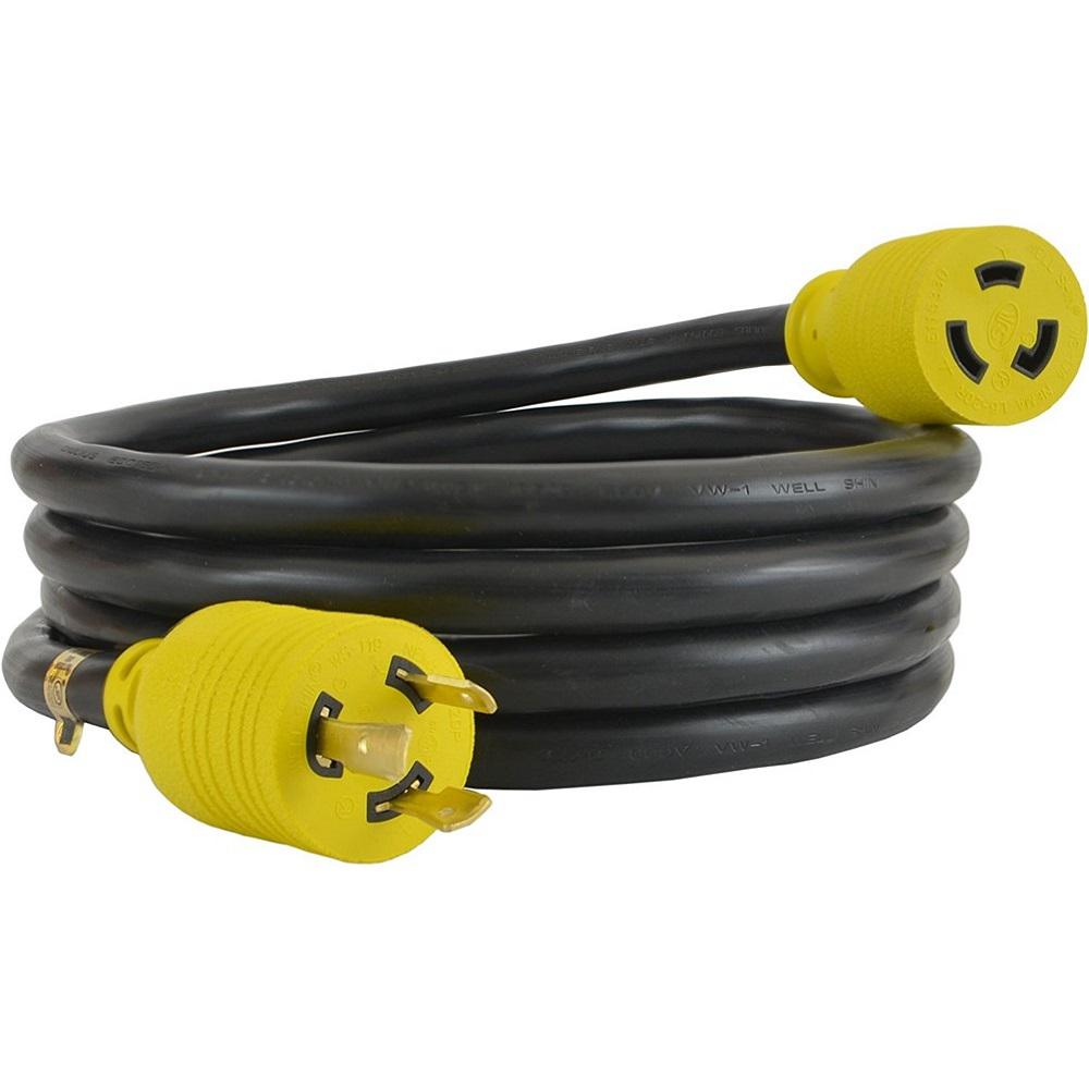 Conntek 10 ft. 10/3 NEMA L630 30 Amp 250Volt Locking Extension Cord20630010 The Home Depot