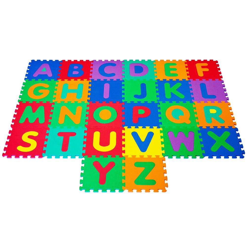 Hey Play Interlocking Foam Alphabet Tile Playmat W420003 The