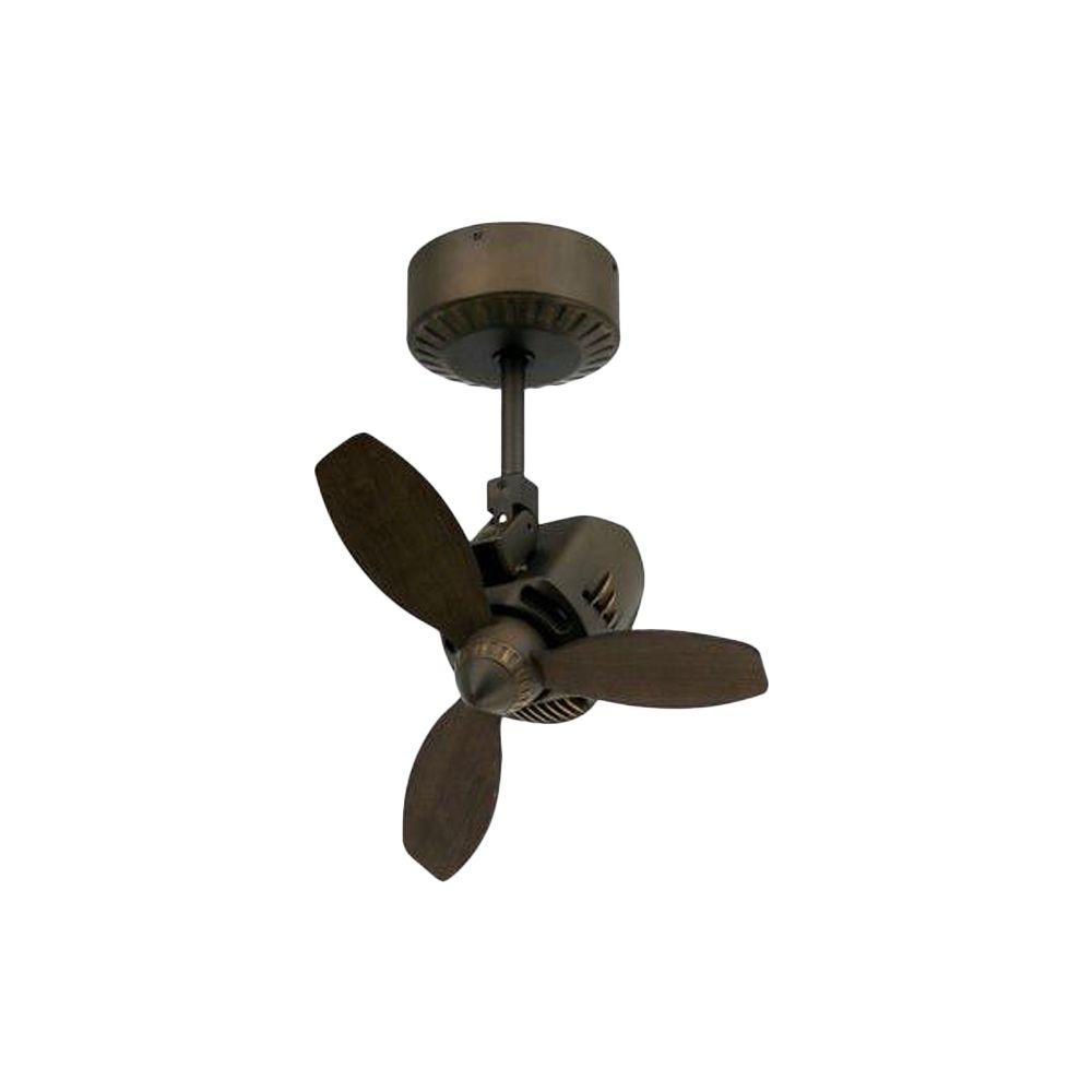 Troposair Mustang 18 In Oscillating Rubbed Bronze Indoor Outdoor Ceiling Fan 88101 The Home Depot