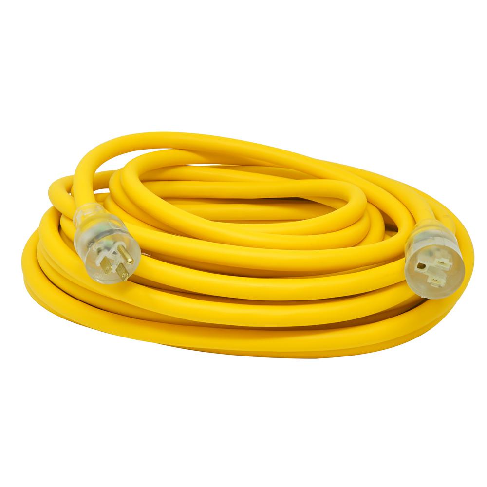 50 ft 10//3 SJOOW SJO SJ Black Rubber Cord Outdoor Flexible Extension Wire//Cable