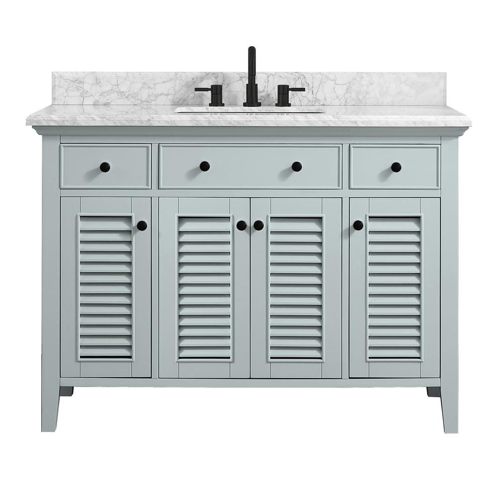 Home Decorators Collection Fallworth 49 In W X 22 D Bath Vanity Light Green With Marble Top Carrara White Basin 19115 Vs49 Lg The Depot - Home Decorators Collection Bathroom Vanities Home Decorators Collection Fallworth 49 In W X 22 D Bath Vanity Light Green With Marble Top Carrara White Basin 19115 Vs49 Lg The Depot - Home Decorators Collection Bathroom Vanities