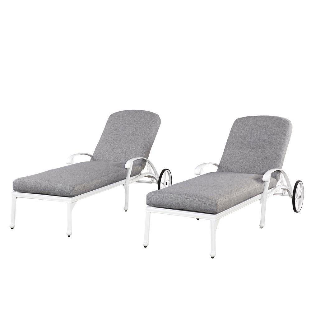 Cast Aluminum White Patio Chairs Patio Furniture The Home