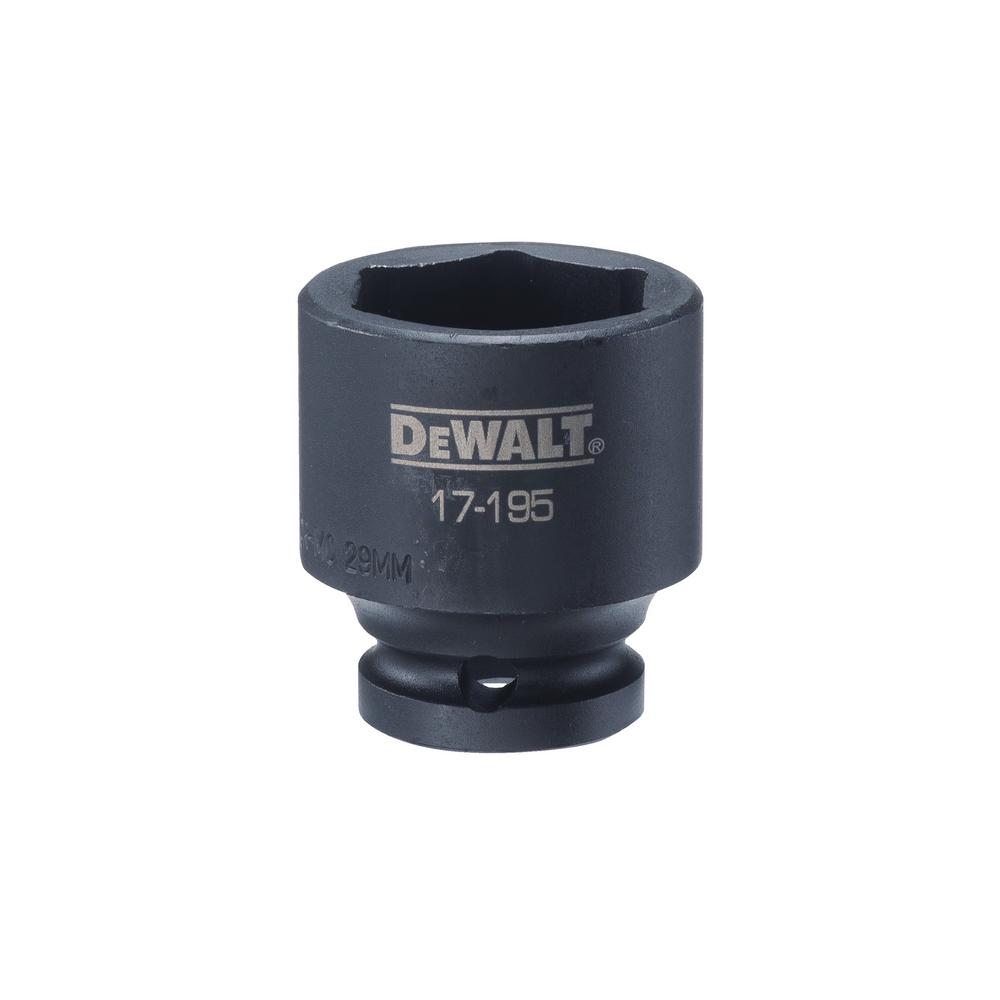 DEWALT 1/2 in. Drive 29 mm 6Point Impact SocketDWMT17195B The Home