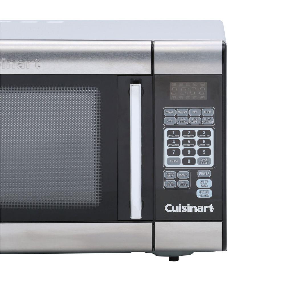 Cuisinart 1 0 Cu Ft Countertop Microwave In Stainless Steel Cmw