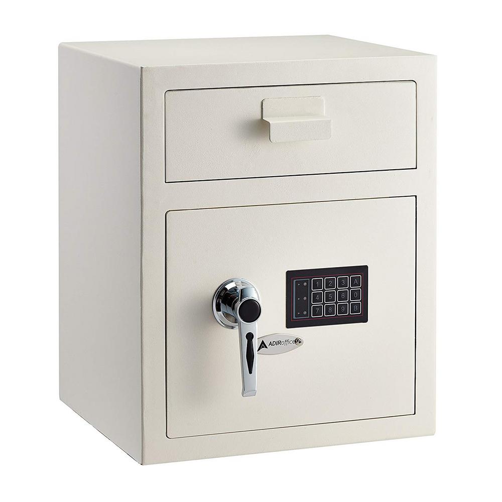 Adiroffice 1 1 Cu Ft Steel Digital Depository Safe With Digital