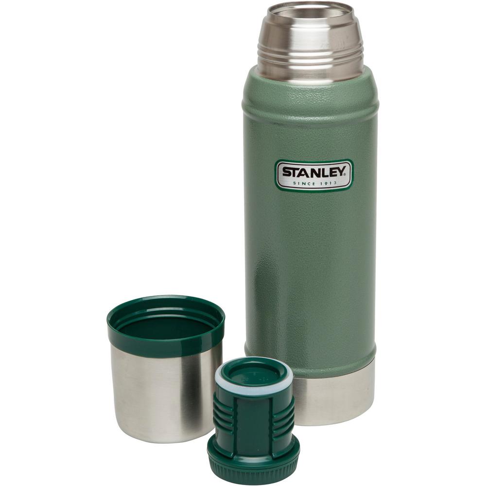 Stanley Classic 25 Oz Vacuum Bottle In Hammertone Green 10 01612 001