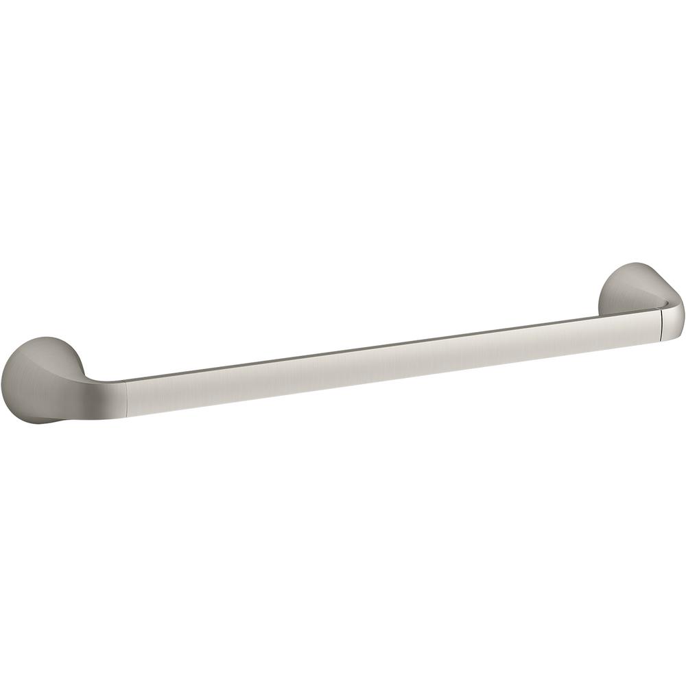 KOHLER Cursiva Robe Hook in Vibrant Brushed Nickel-K-R26690-BN - The