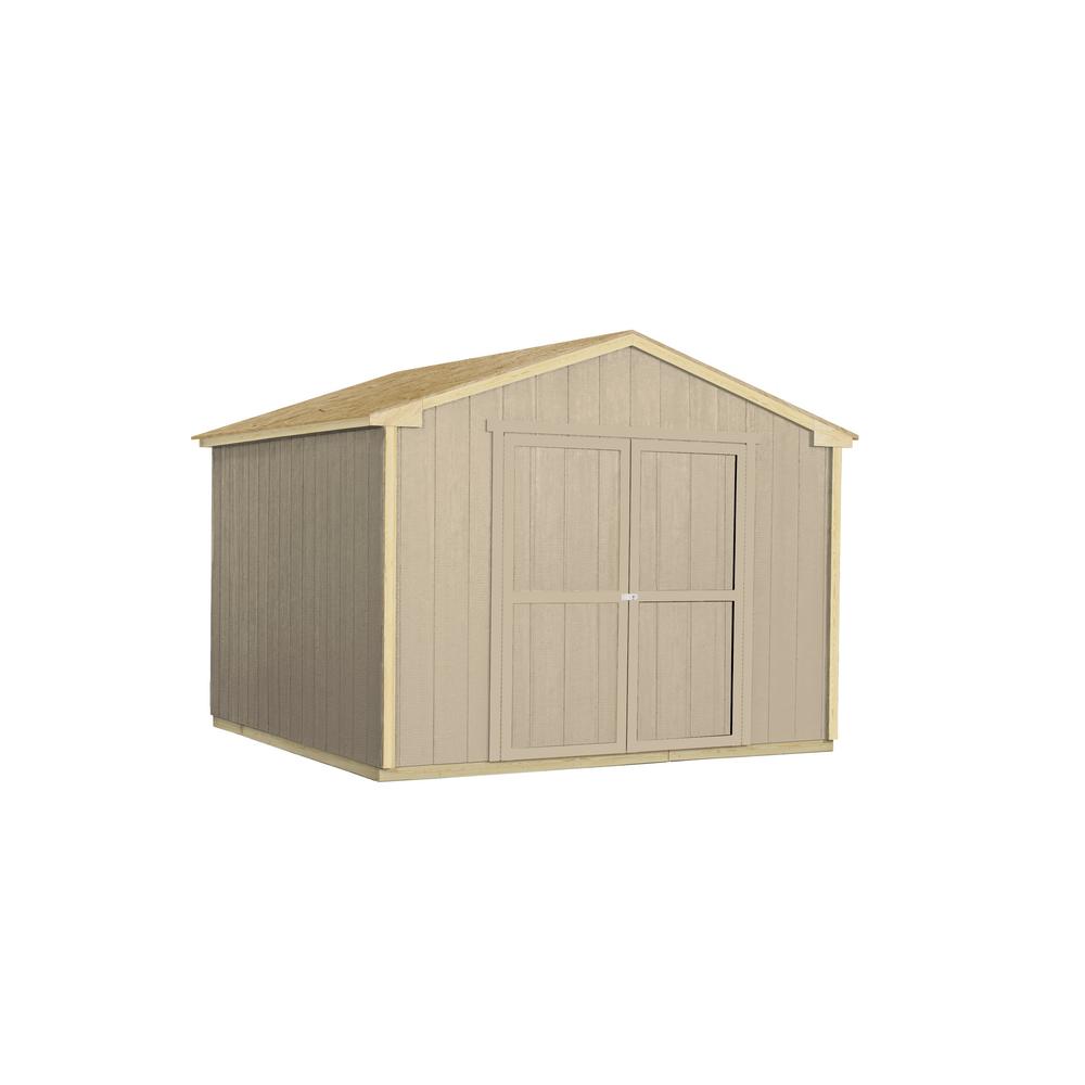 Handy Home Products DoItYourself Princeton 10 ft. x 10 ft. UnPainted