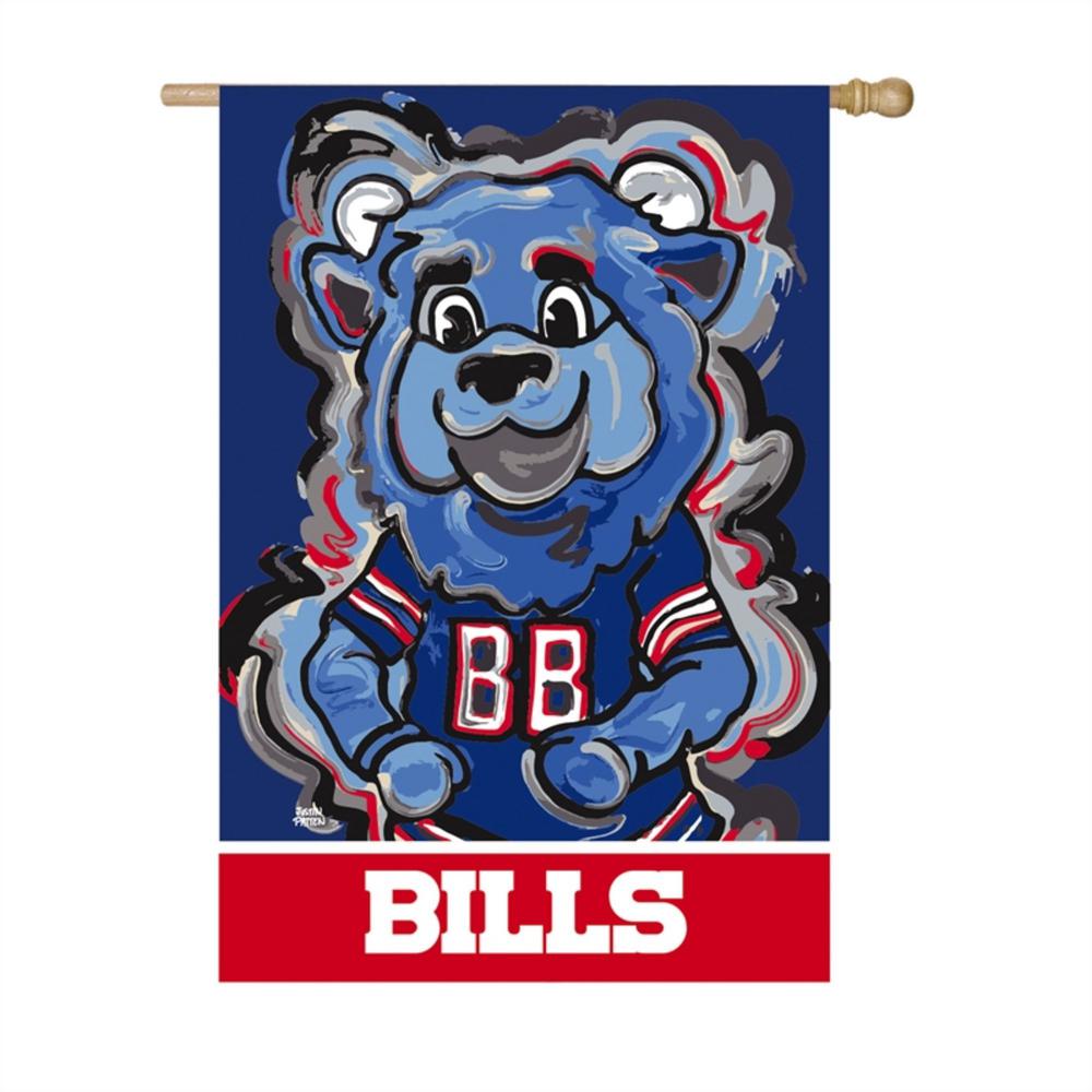 Evergreen 29 in. x 43 in. Buffalo Bills Justin Patten &hellip;