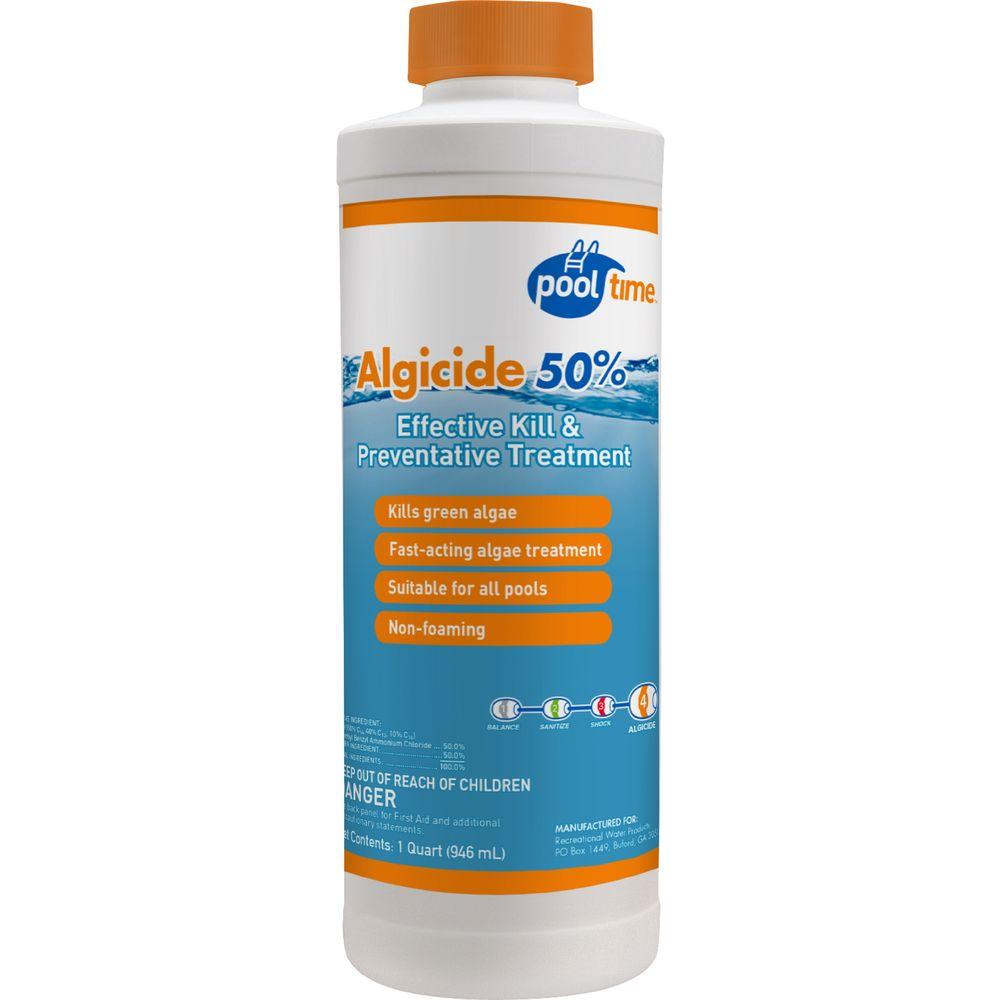 Pool Time 32 oz. 50 Algaecide15131PTM The Home Depot