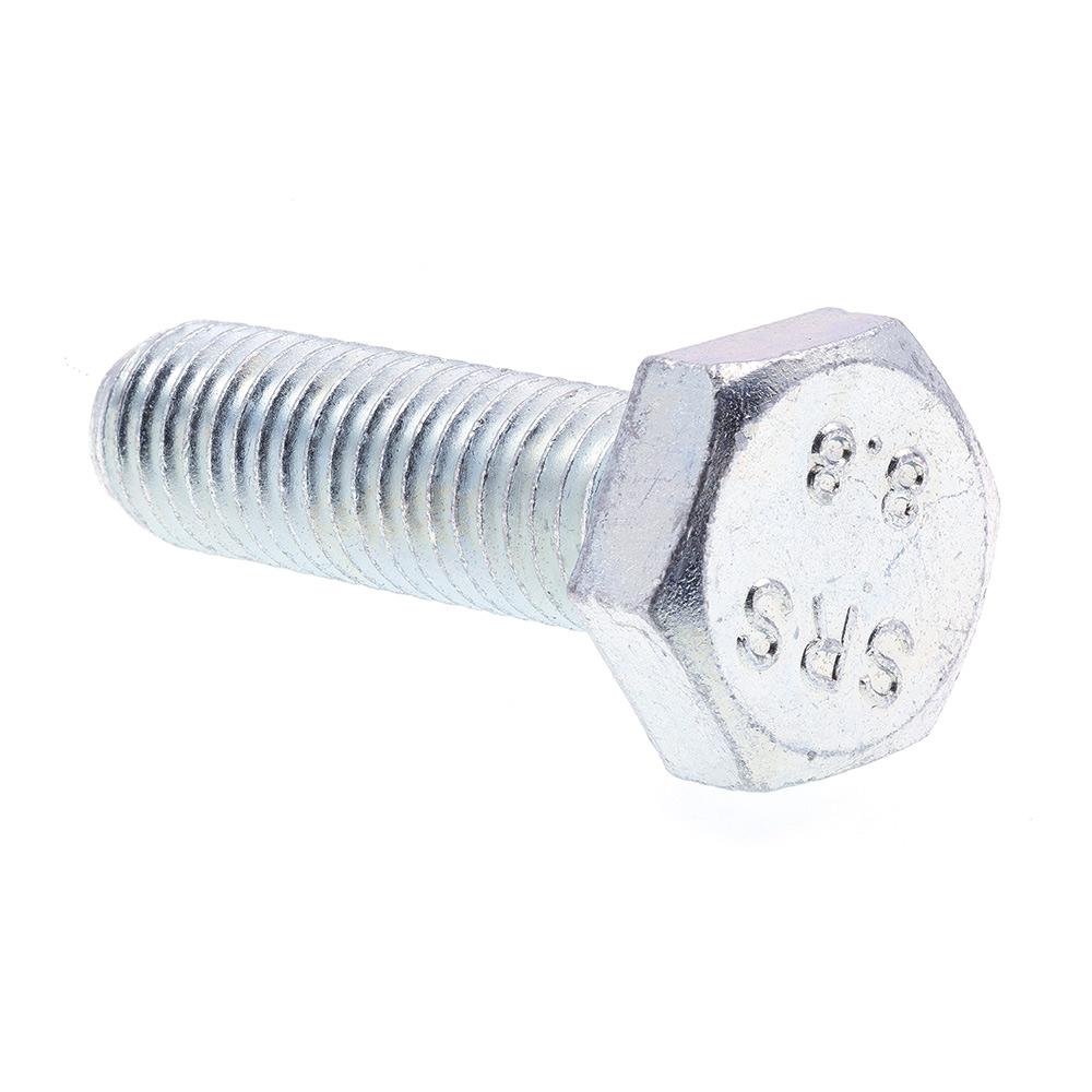 Class 8.8 Metric M10-1.50 X 16MM Prime-Line 9109684 Hex Head Cap Screws 10-Pack Prime-Line Products Zinc Plated Steel