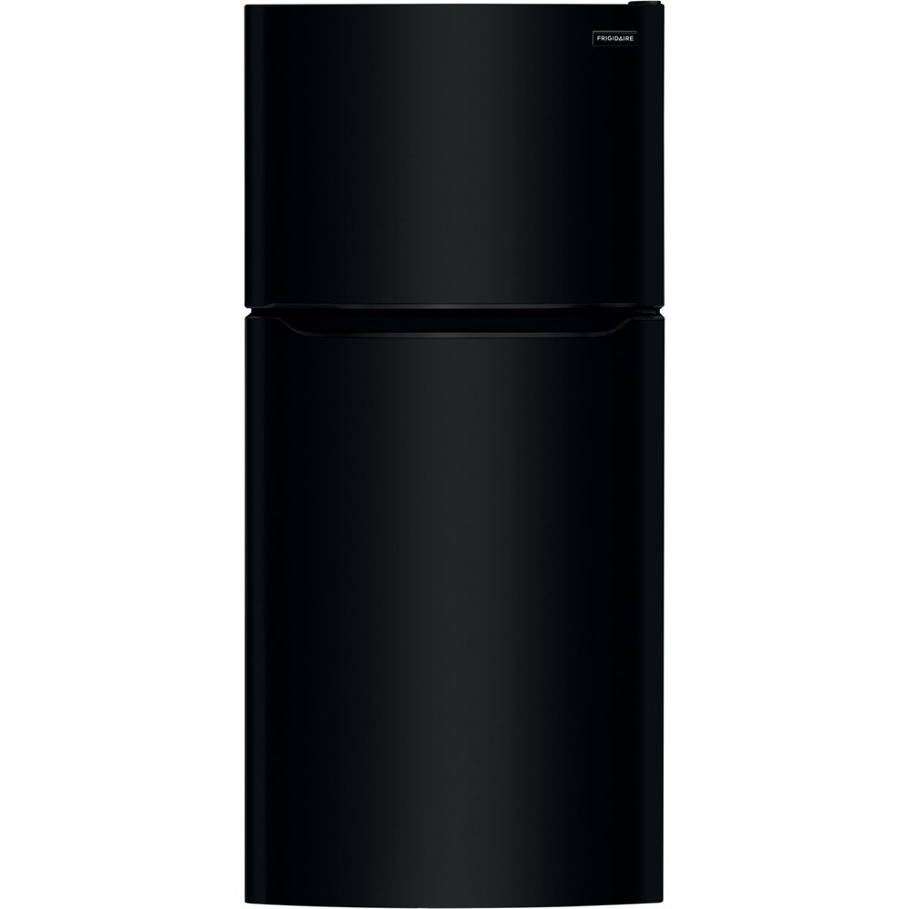 Frigidaire 18 3 Cu Ft Top Freezer Refrigerator In Black Energy Star Ffht1814vb The Home Depot