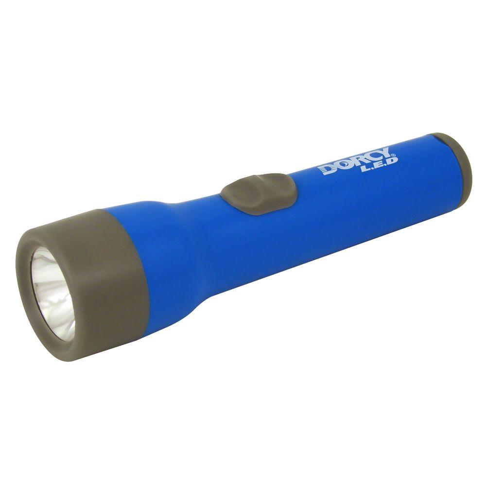 Dorcy Deluxe High Impact Resin LED Flashlight, Blue412461 The Home
