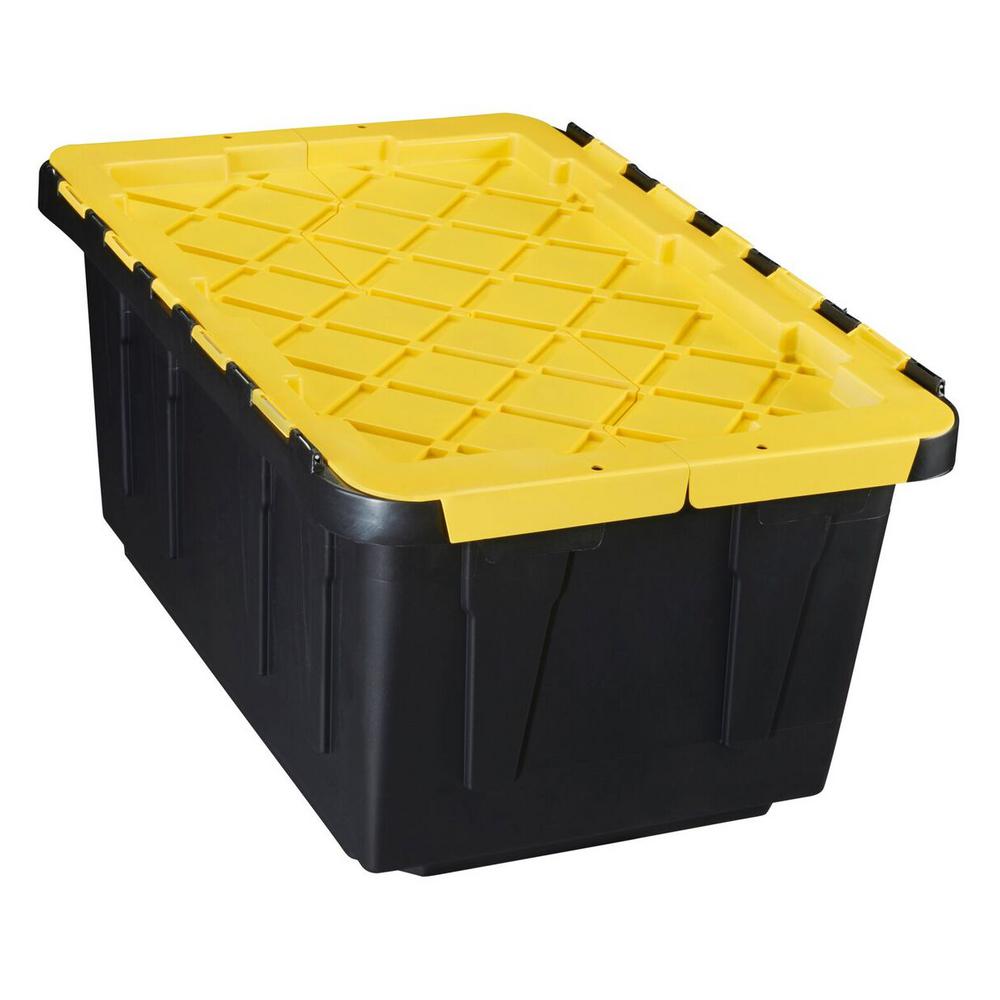 HDX - Black - Storage Bins - Storage Containers - The Home Depot