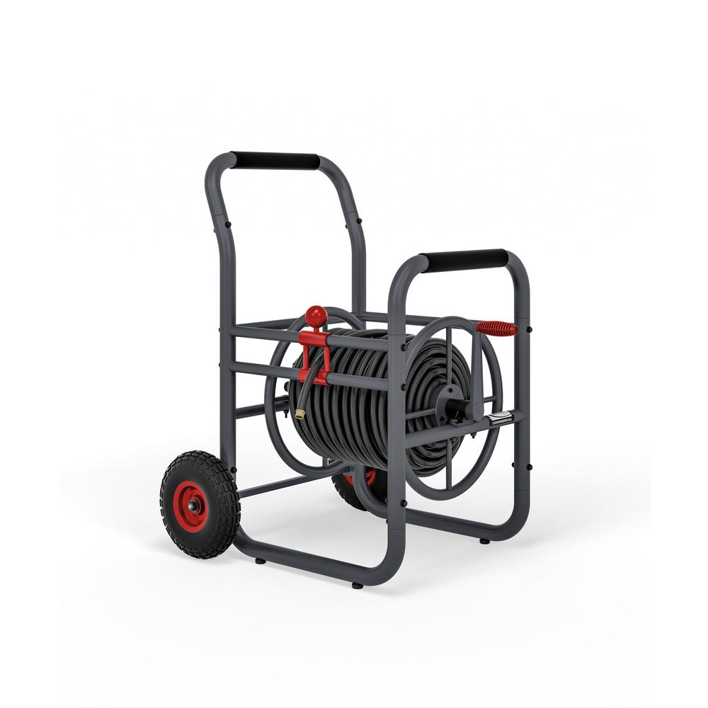 Garden Hose Reel Cart Home Depot - Garden Design Ideas