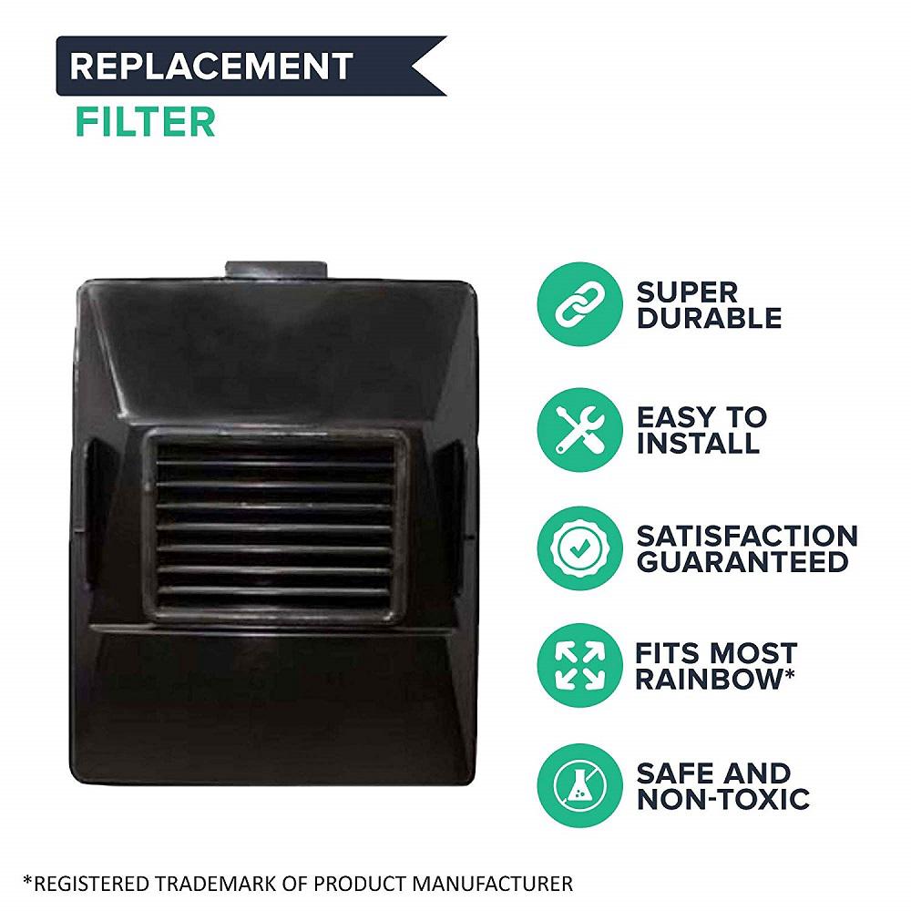Think Crucial Hepa Style Filter Replacement For Rainbow Rexair E Compatible With Part R10520 R 10520 And R12106b R10520 The Home Depot