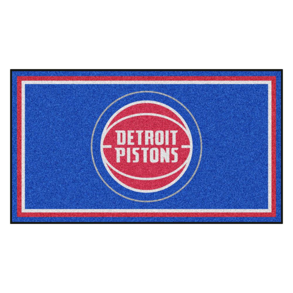 Fanmats Nba Detroit Pistons 3 Ft X 5 Ultra Plush Area Rug Nba Detroit Pistons 3 Ft X 5 Ultra Plush Area Rug