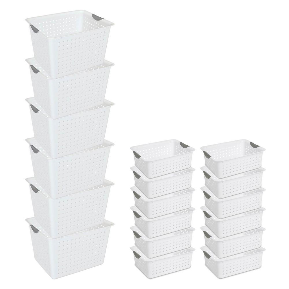 Sterilite Deep Ultra 16 in. x 13.13 in. x 10 in. Storage Bin Organizer