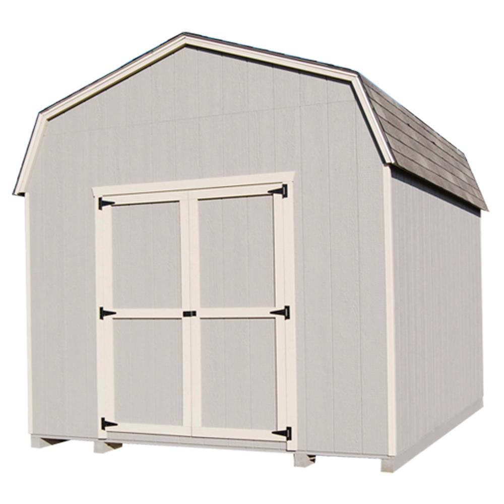 Handy Home Products Meridian 8 Ft X 12 Wood Storage Shed 8 Ft X 12 Wood Storage Shed
