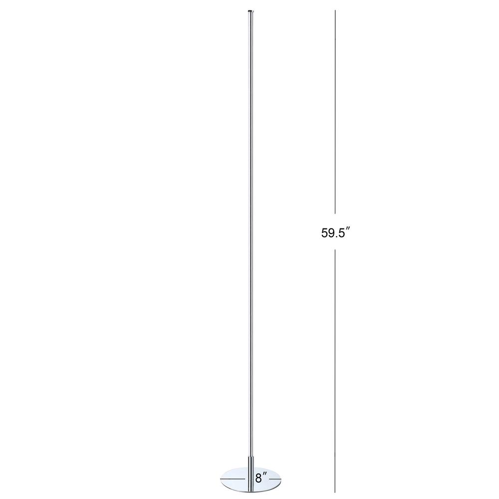 iris 59.5 led integrated floor lamp