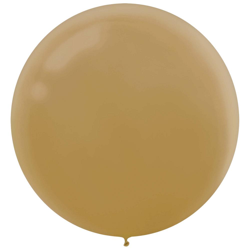Amscan 24 in. Gold Latex Balloons (3Pack)115910.19 The Home Depot