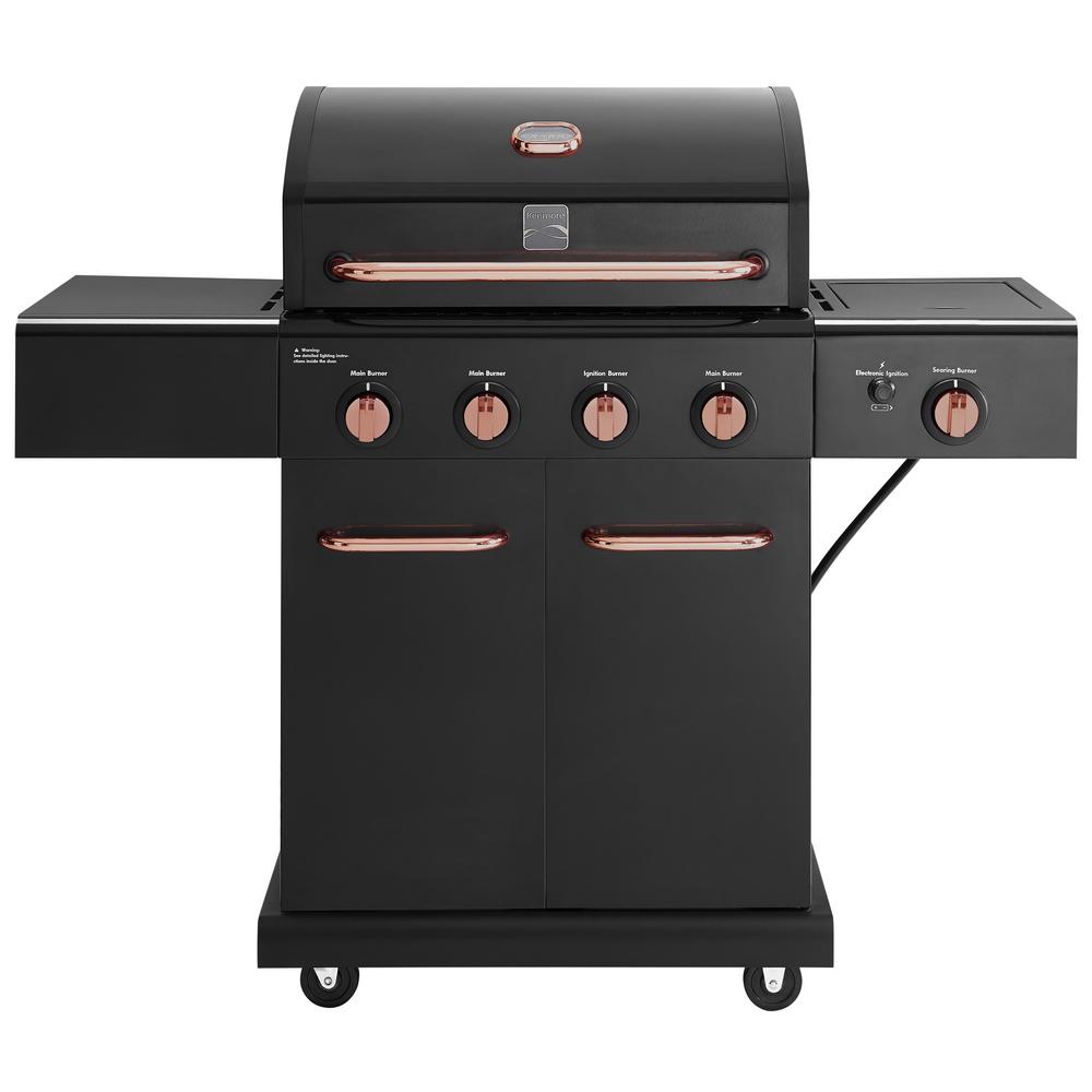 Kenmore 4 Burner Plus Side Burner Propane Gas Grill With Copper Accents Pg 40409s0lb 2 The Home Depot,How To Find An Apartment In Los Angeles