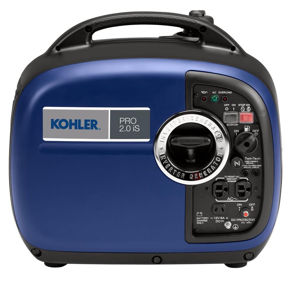 KOHLER 2,000Watt Super Quiet Gasoline Powered Portable Inverter GeneratorPAPRO20IS3001 The