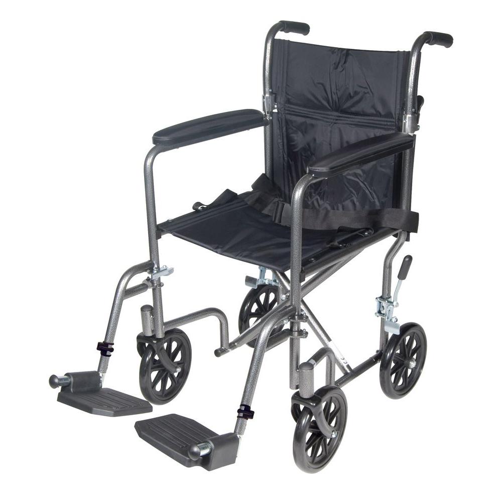 Drive Lightweight Steel Transport Wheelchair with Fixed ...