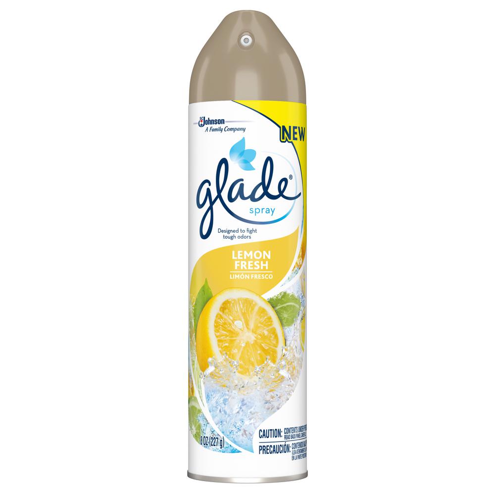 xfresh air freshener The 306003 Air 8 Depot Fresh Home  Lemon oz.  Glade Freshener Spray