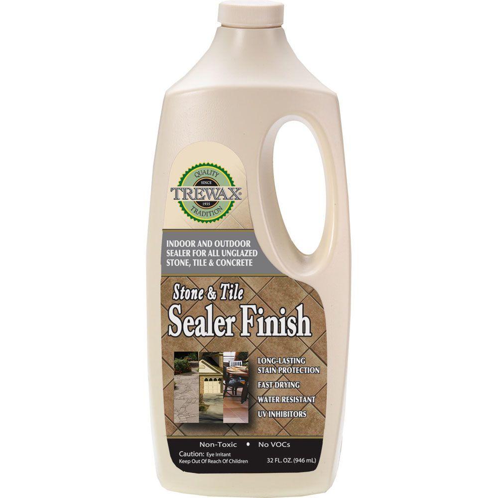 Trewax 32 Oz Stone And Tile Indoor Outdoor Floor Sealant Tile Indoor And Outdoor Floor Sealant