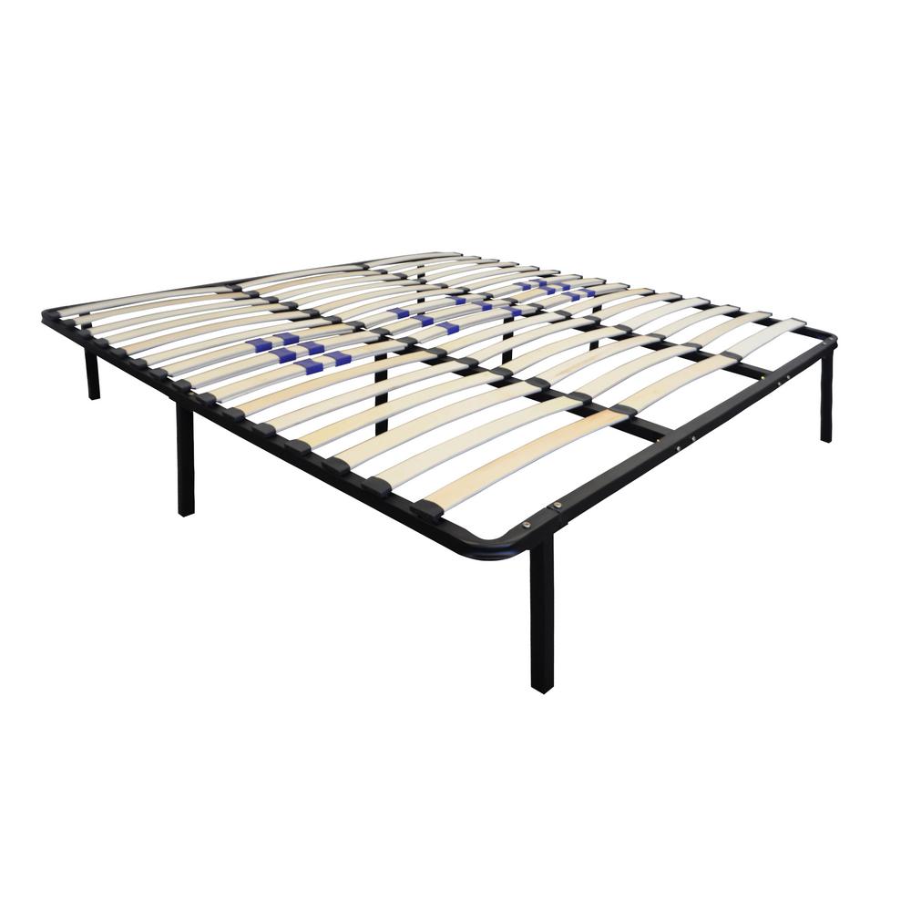 Rest Rite Queen Size Bed Frame With Wood Slat Platform Rest Rite Queen Size Bed Frame With Wood Slat Platform