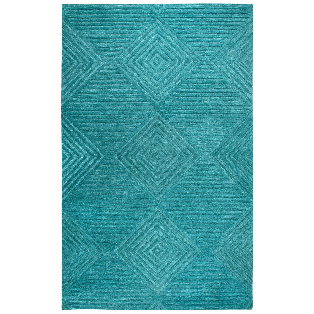 Rizzy Home Idyllic Teal Blue 5 Ft X 8 Rectangle Area Rug Rizzy Home Idyllic Teal Blue 5 Ft X 8 Rectangle Area Rug