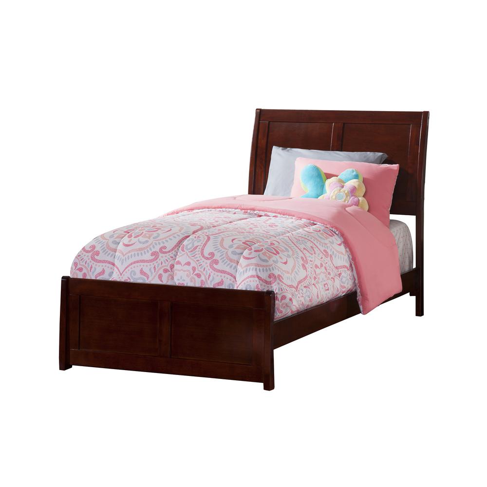 Atlantic Furniture Portland Espresso Twin Traditional Bed Ar8921031 Portland Espresso Twin Traditional Bed
