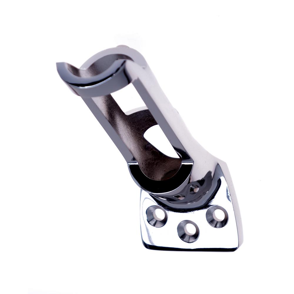 idh by St. Simons 1 in. Solid Brass Flag Pole Holder in Bright Nickel18052014 The Home Depot