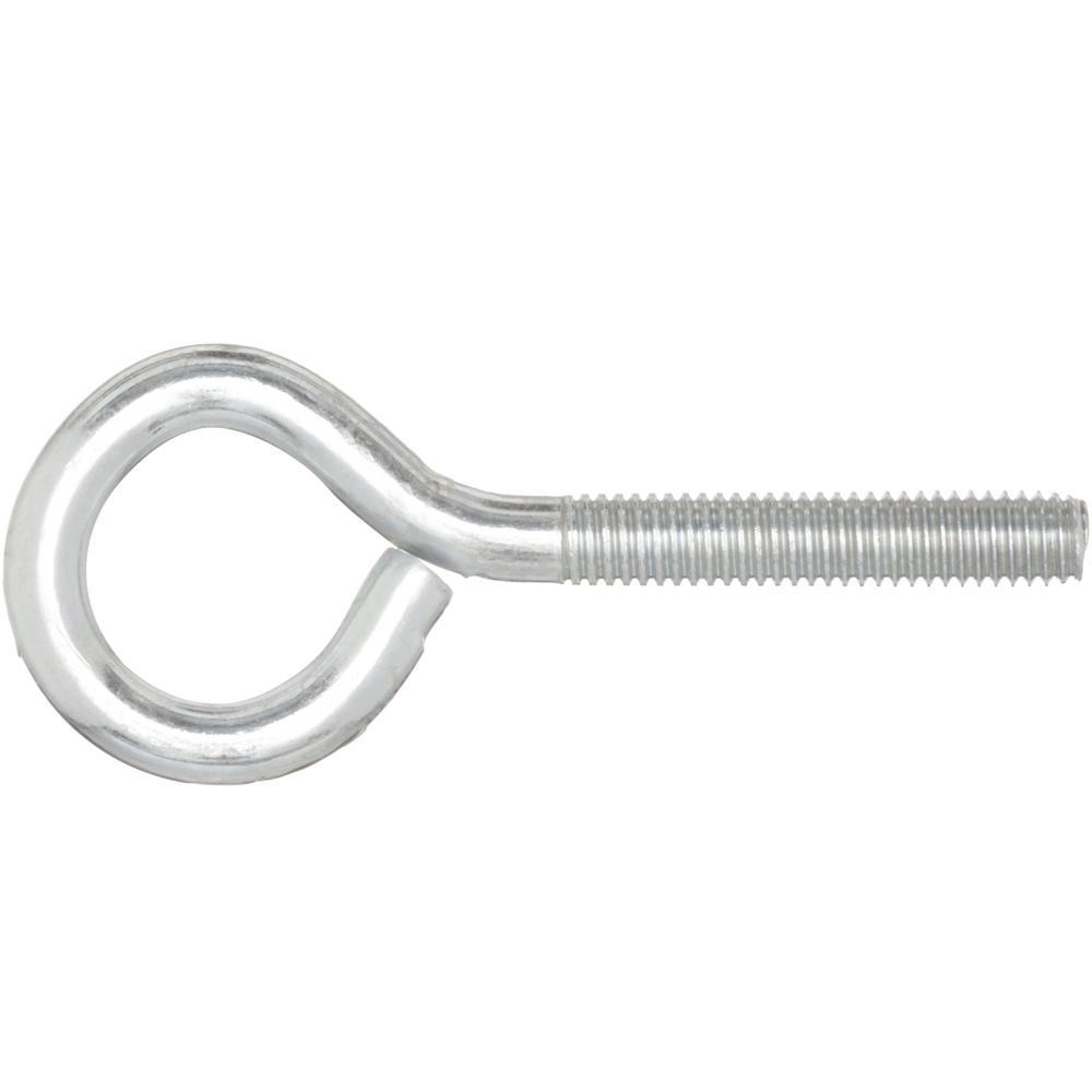 3//8 x 6-Inches Eyebolts with Nuts for Hanging Items 4-Pack