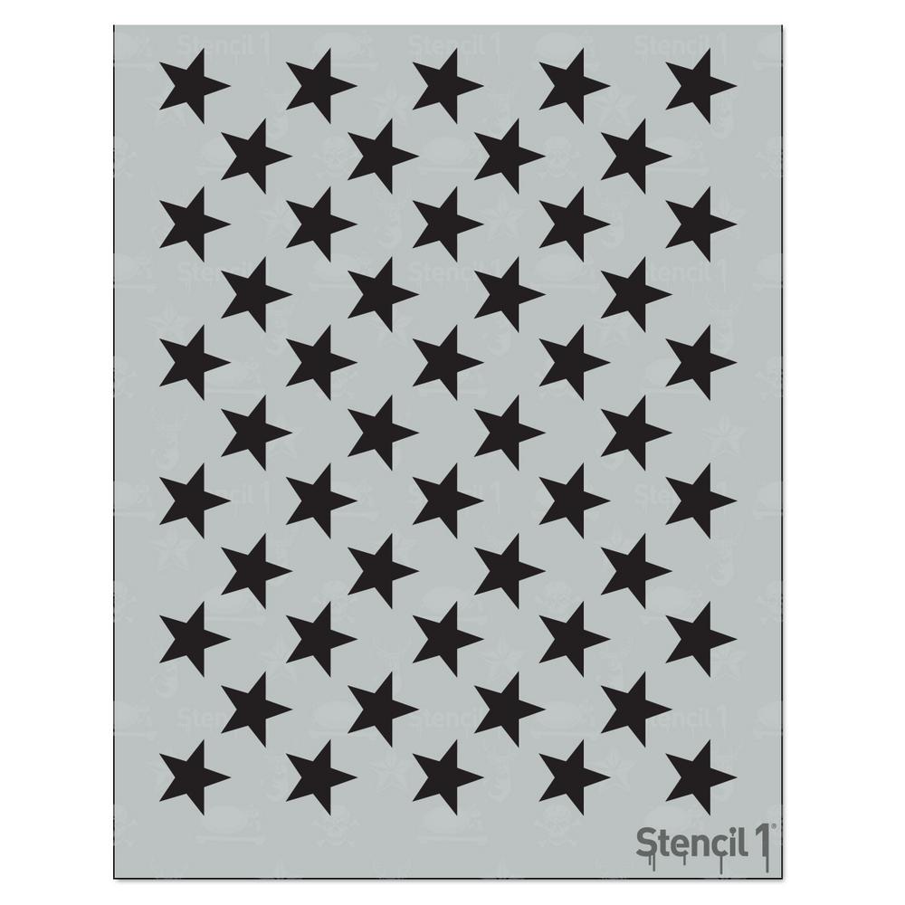 It is a photo of Irresistible 50 Star Stencil Printable It is a graphic of Irresistible 50 Star Stencil Printable