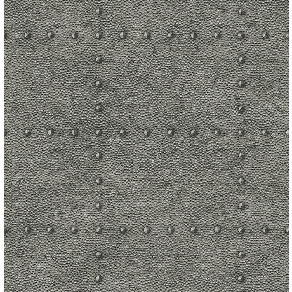 A Street Prints Otto Pewter Hammered Metal Pewter Wallpaper Sample 2540 sam The Home Depot