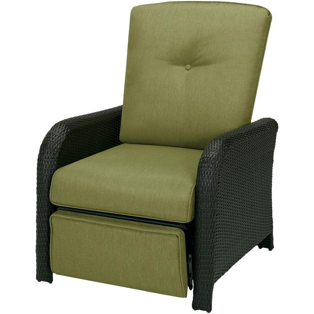 Hanover Strathmere 1 Piece Outdoor Reclining Patio Lounge Chair With