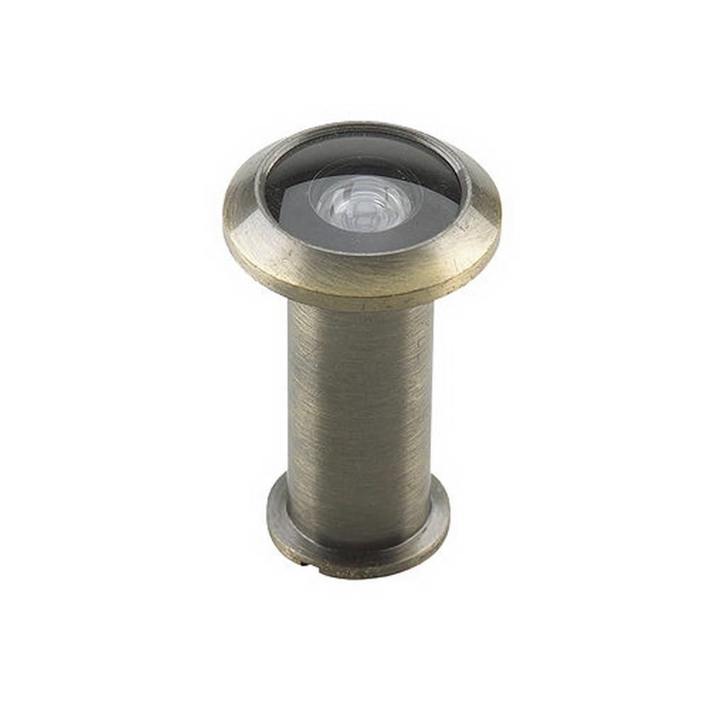 Richelieu Hardware 9/16 in. 200Degree Antique Brass Door Viewer105ABR