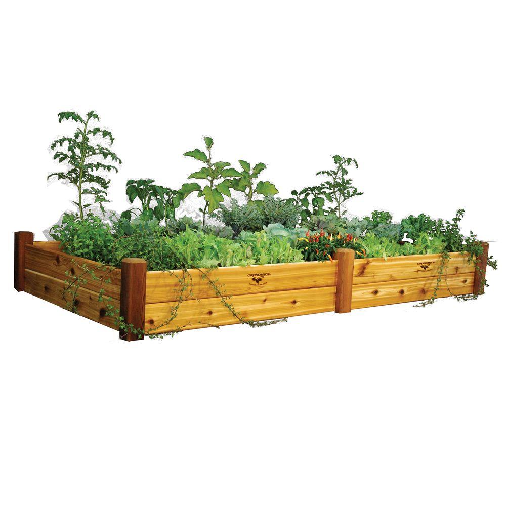 Wood - Raised Garden Beds - Garden Center - The Home Depot