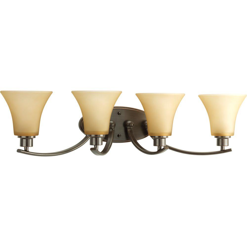 Progress Lighting Joy Collection 4-Light Antique Bronze ...
