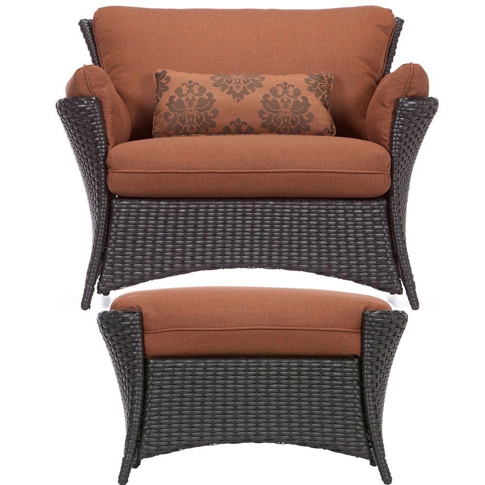 Hanover Strathmere Allure 2 Piece Patio Set With Oversized